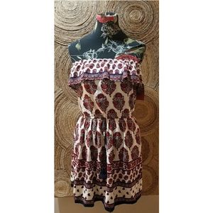 Brand new Strapless dress with pockets